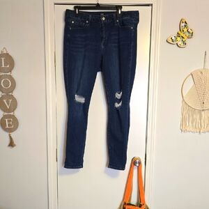 GAP JEANS  BLUE  SIZE 33 REGULAR